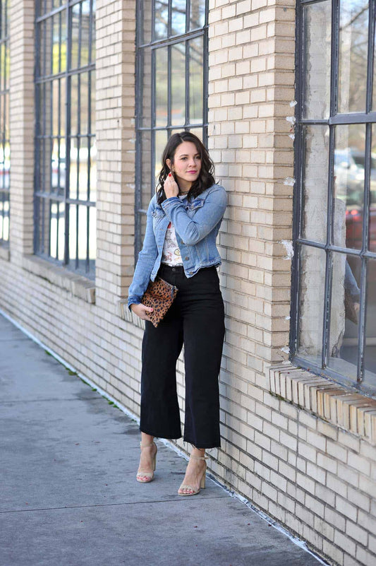 How To Style Wide Leg Cropped Pants