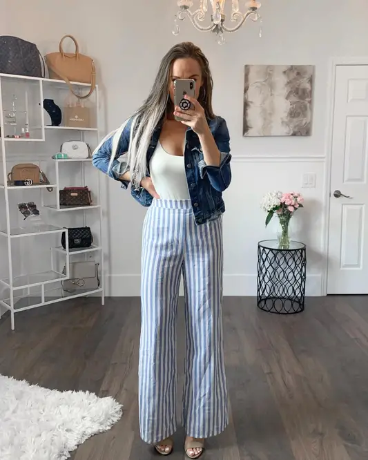 How To Style Striped Pants