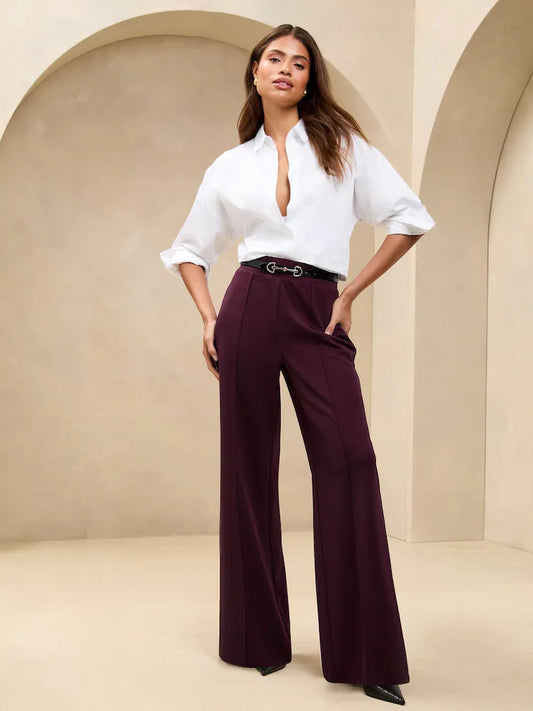 Burgundy Pants
