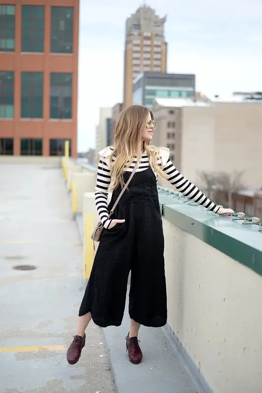 How To Style Linen Overalls