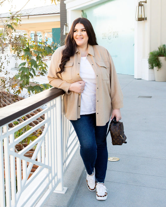 How To Style A Shacket For Plus Size