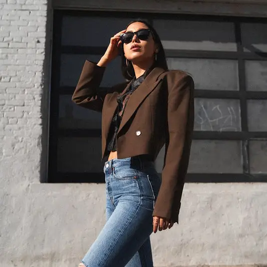 How To Style A Crop Blazer