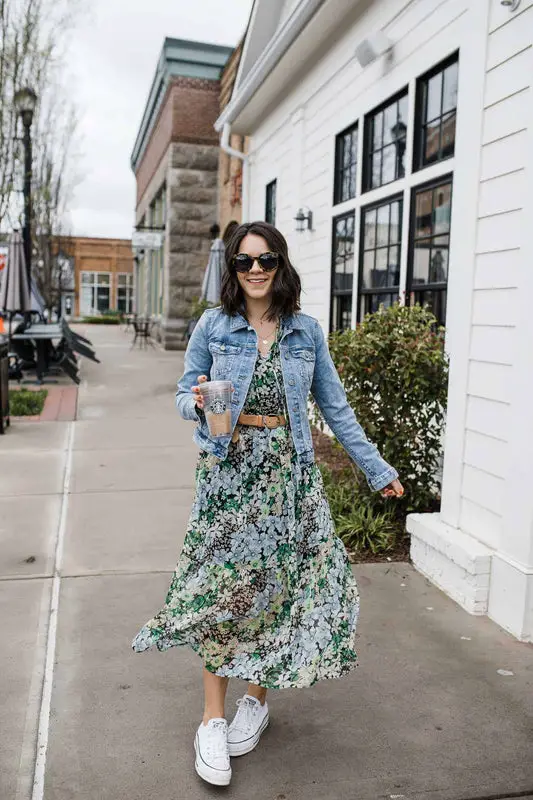 How To Style A Floral Dress