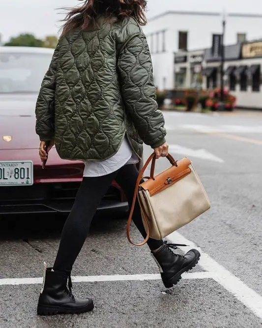 How To Style A Quilted Jacket