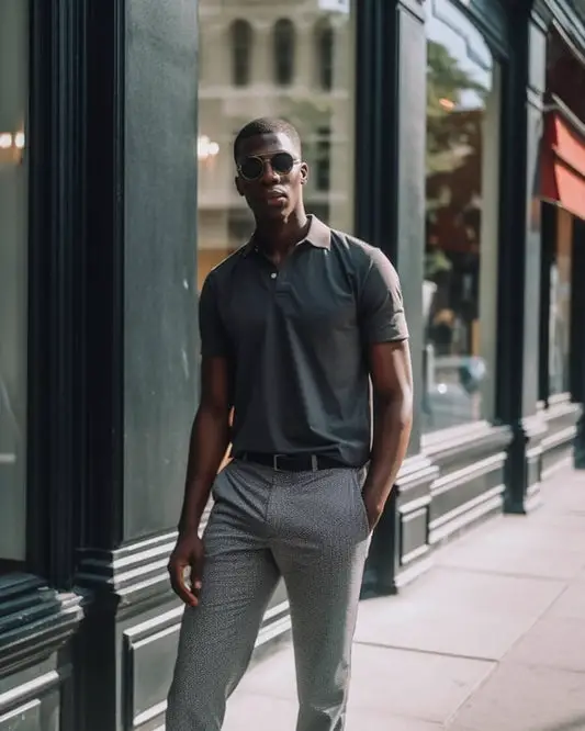 How To Style A Black Polo