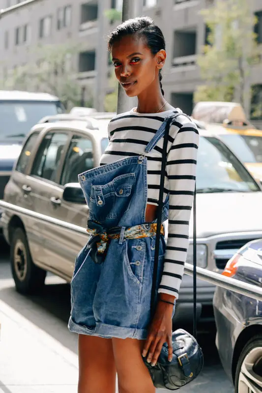 How To Style Short Overalls