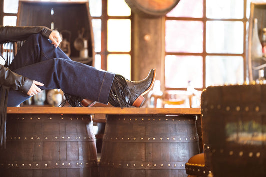 What Shoes To Wear With Full Length Barrel Jeans