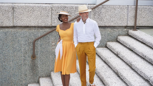 What Shoes To Wear With Mustard Dress
