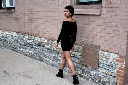 What Shoes To Wear With Off Shoulder Dress