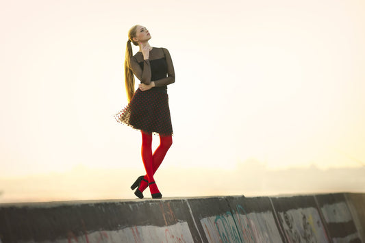 What Shoes To Wear With Opaque Black Tights